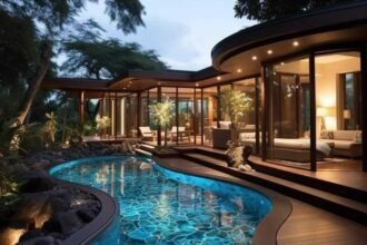 Konsep Kolam Renang Bohemian