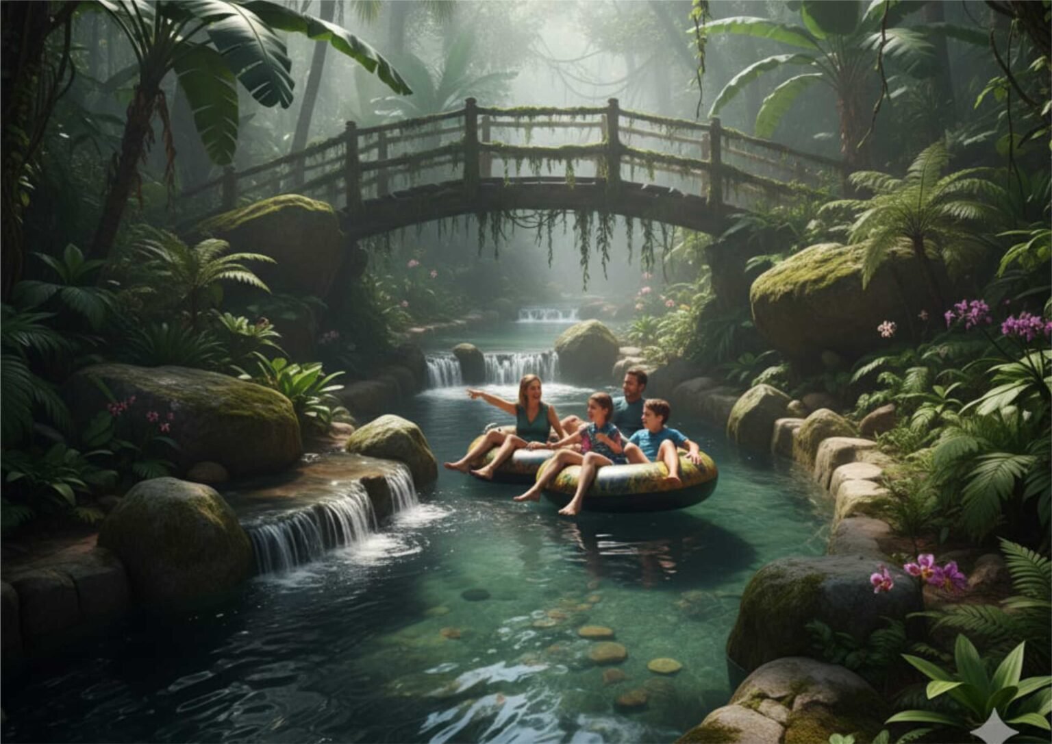 Ide Desain Kolam Renang Arus