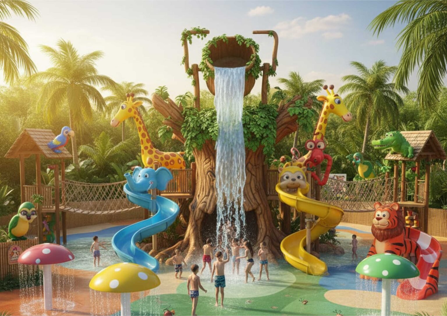 Ide Desain Waterboom