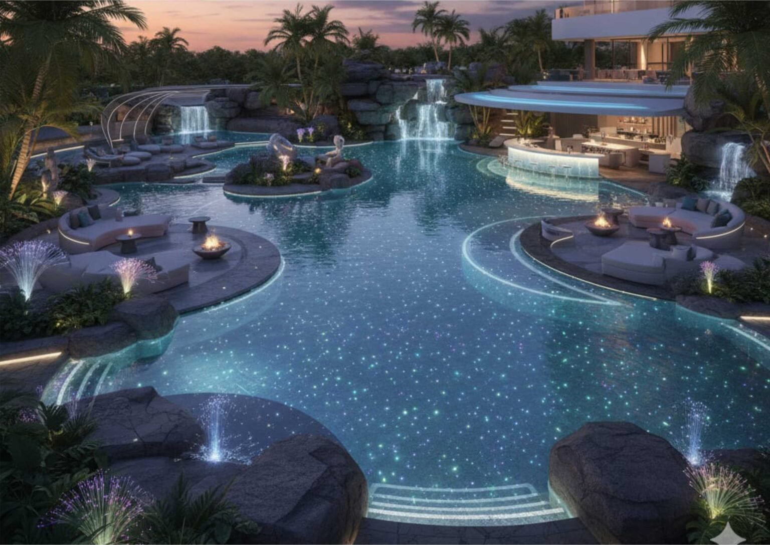 Ide Lighting Kolam Renang