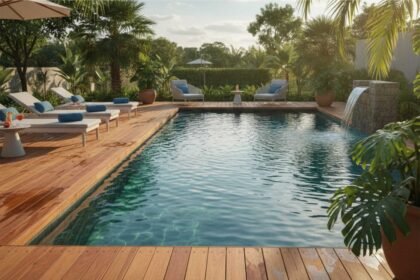 Decking Kolam Renang