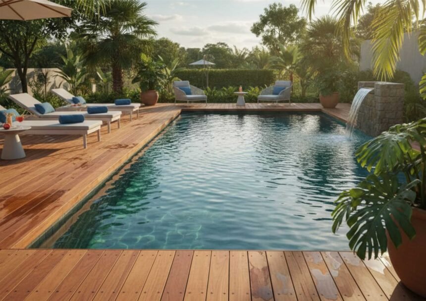 Decking Kolam Renang