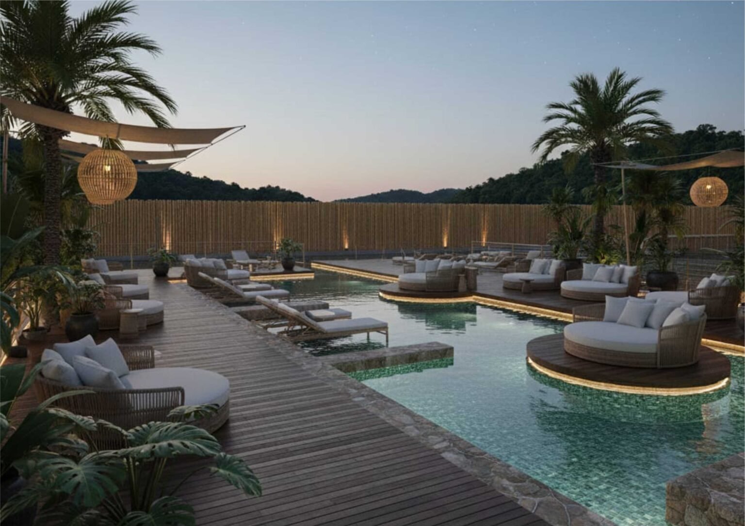 Ide Desain Kolam Renang Resto