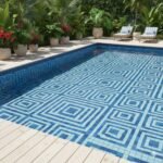 Ide Desain Pola Keramik Kolam Renang