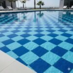 Ide Desain Pola Keramik Kolam Renang