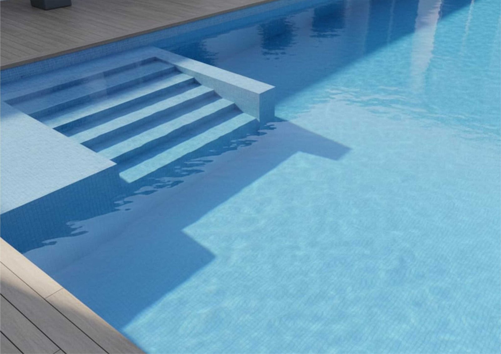 Ide Desain Tangga Kolam Renang