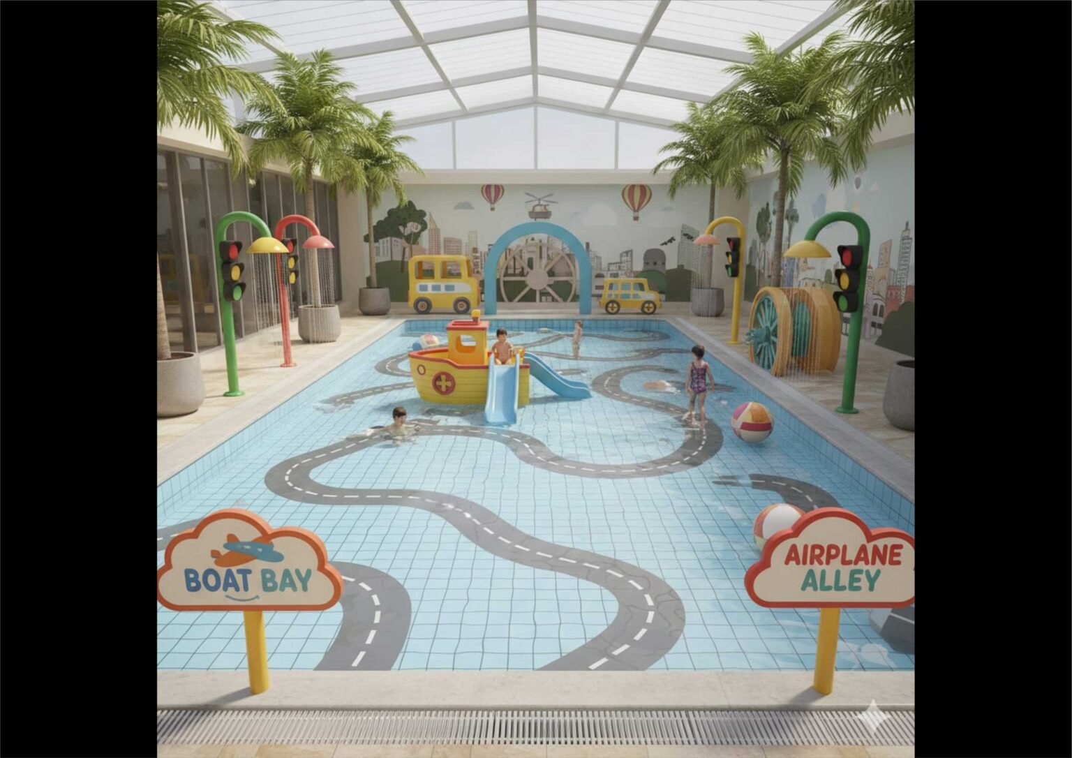 Ide Design Kolam Renang untuk Anak