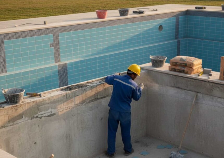 Prosedur Penggantian Keramik Kolam Renang