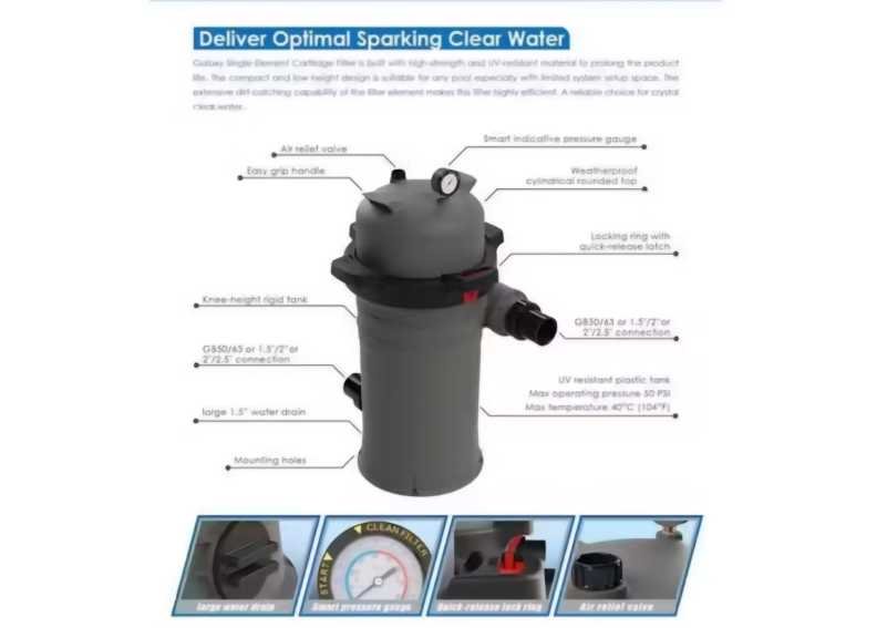 Apa Saja Jenis Filter Kolam Renang