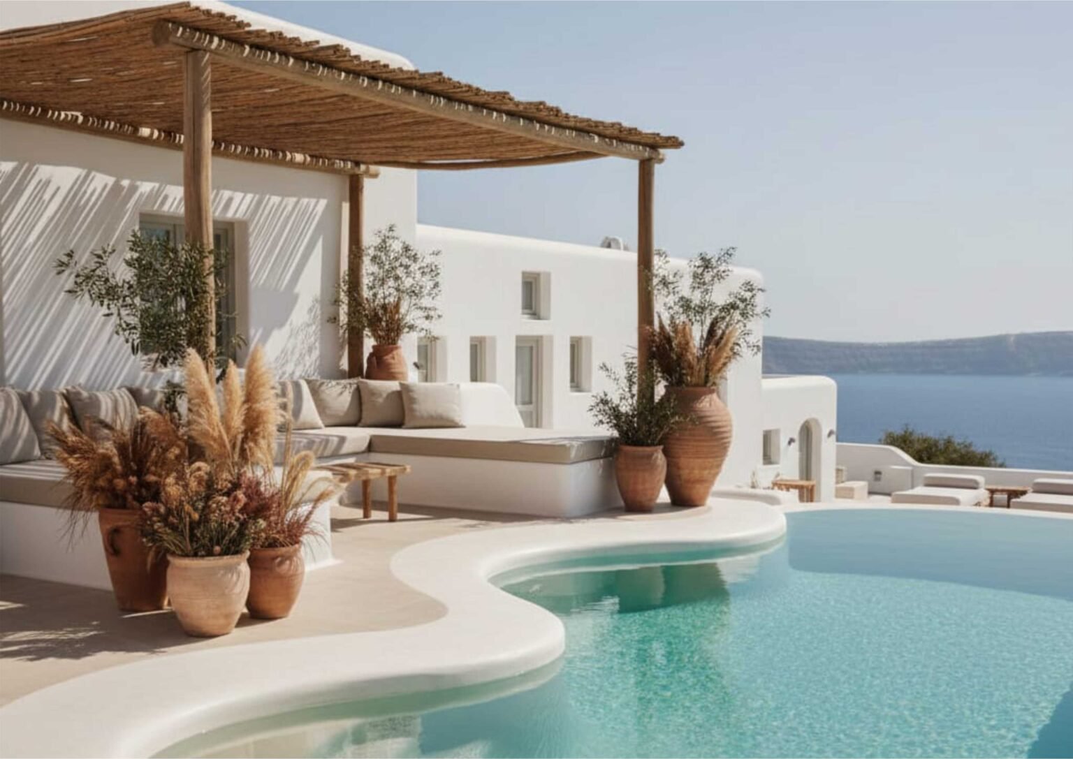 Ide Desain Kolam Renang Ala Bohemian