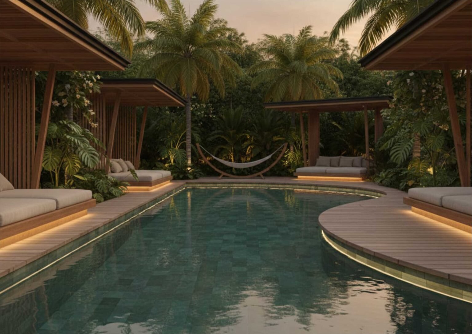 Ide Desain Kolam Renang Finishing Batu Sukabumi