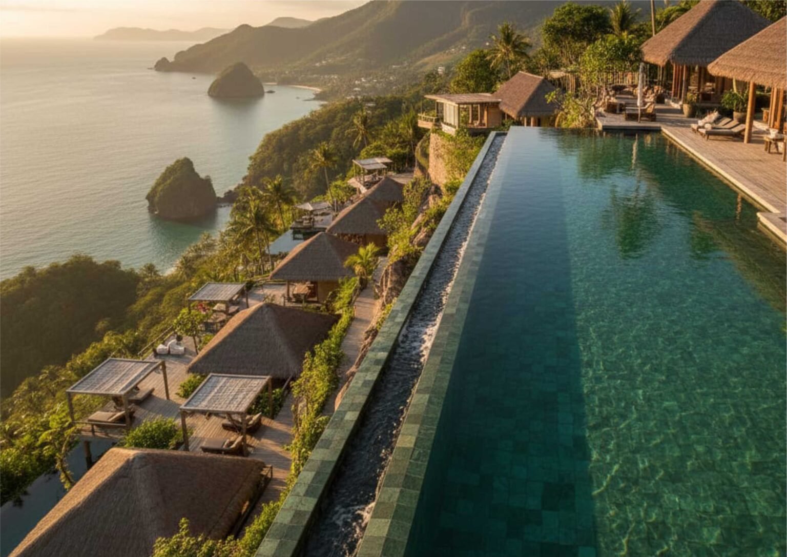 Ide Desain Kolam Renang Finishing Batu Sukabumi