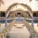 Ide Desain Kolam Renang Sebagai Wedding Venue