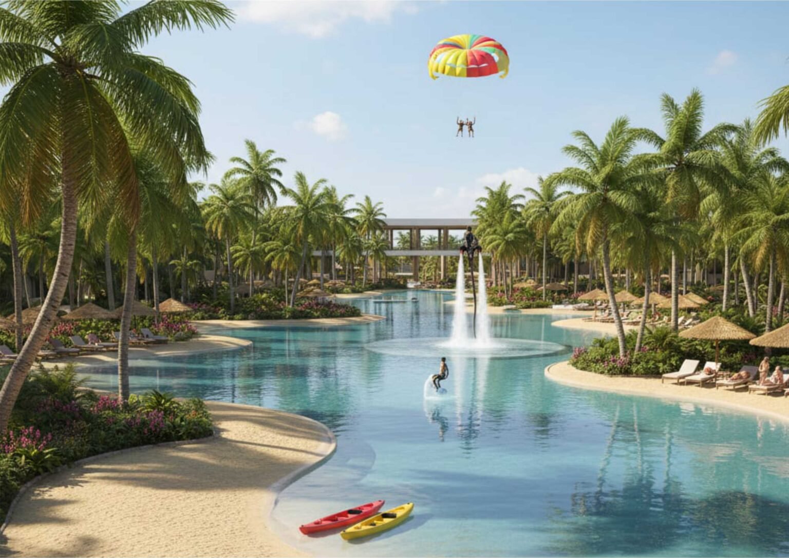 Ide Desain Kolam Renang Sebagai Wisata Ala Pantai