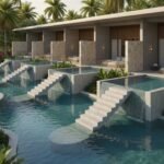 Ide Desain Kolam Renang di Balkon Hotel