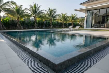 Sistem Gutter Kolam Renang Overflow