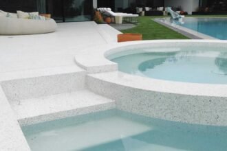 Treatment Noda Pada Teraso Kolam