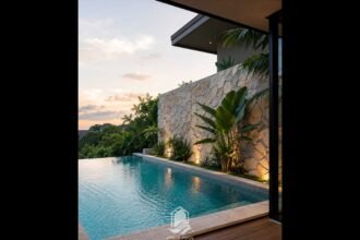 Ide Kolam Renang Infinity Pool