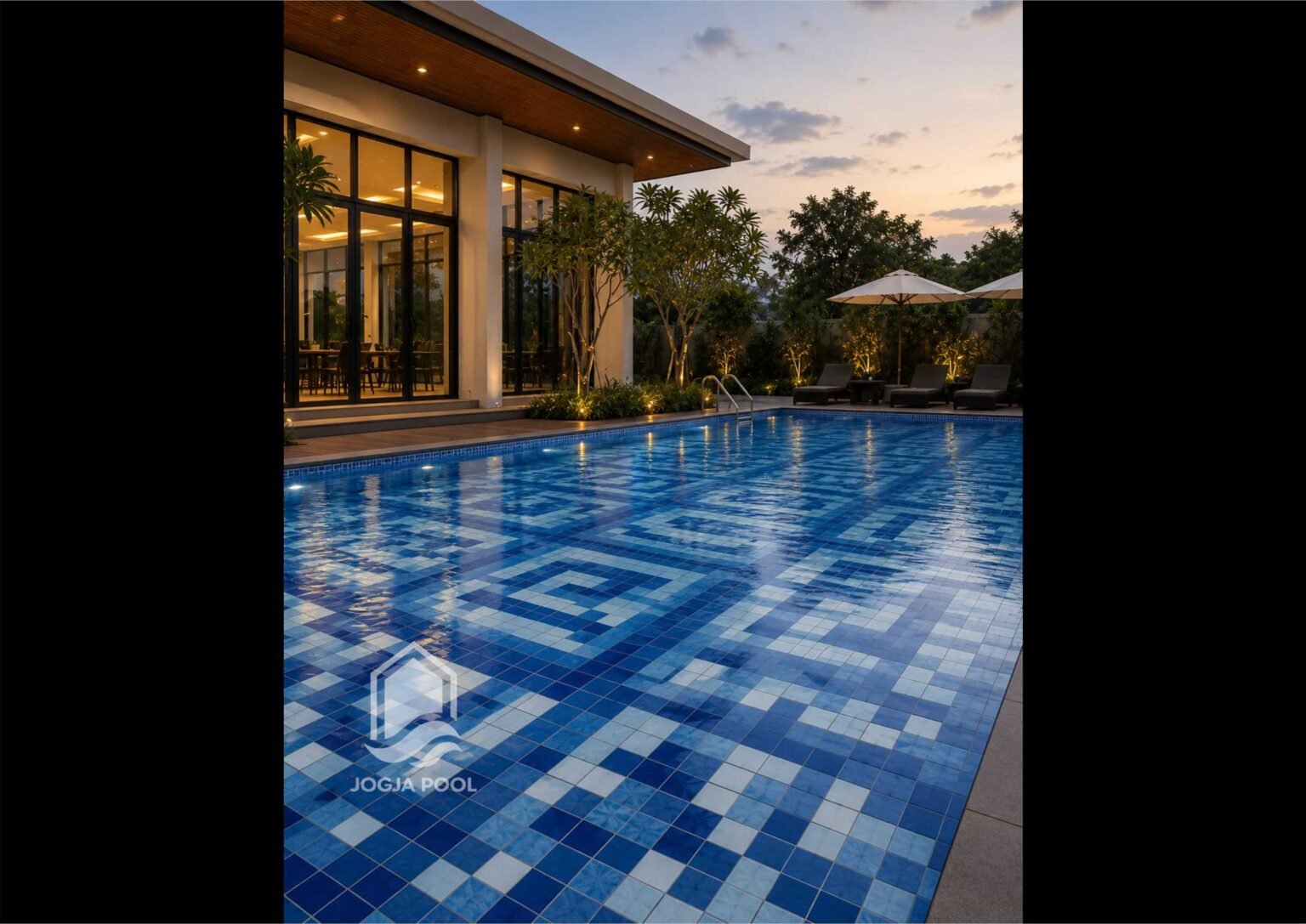 Ide Kolam Renang Keramik Pola