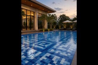 Ide Kolam Renang Keramik Pola
