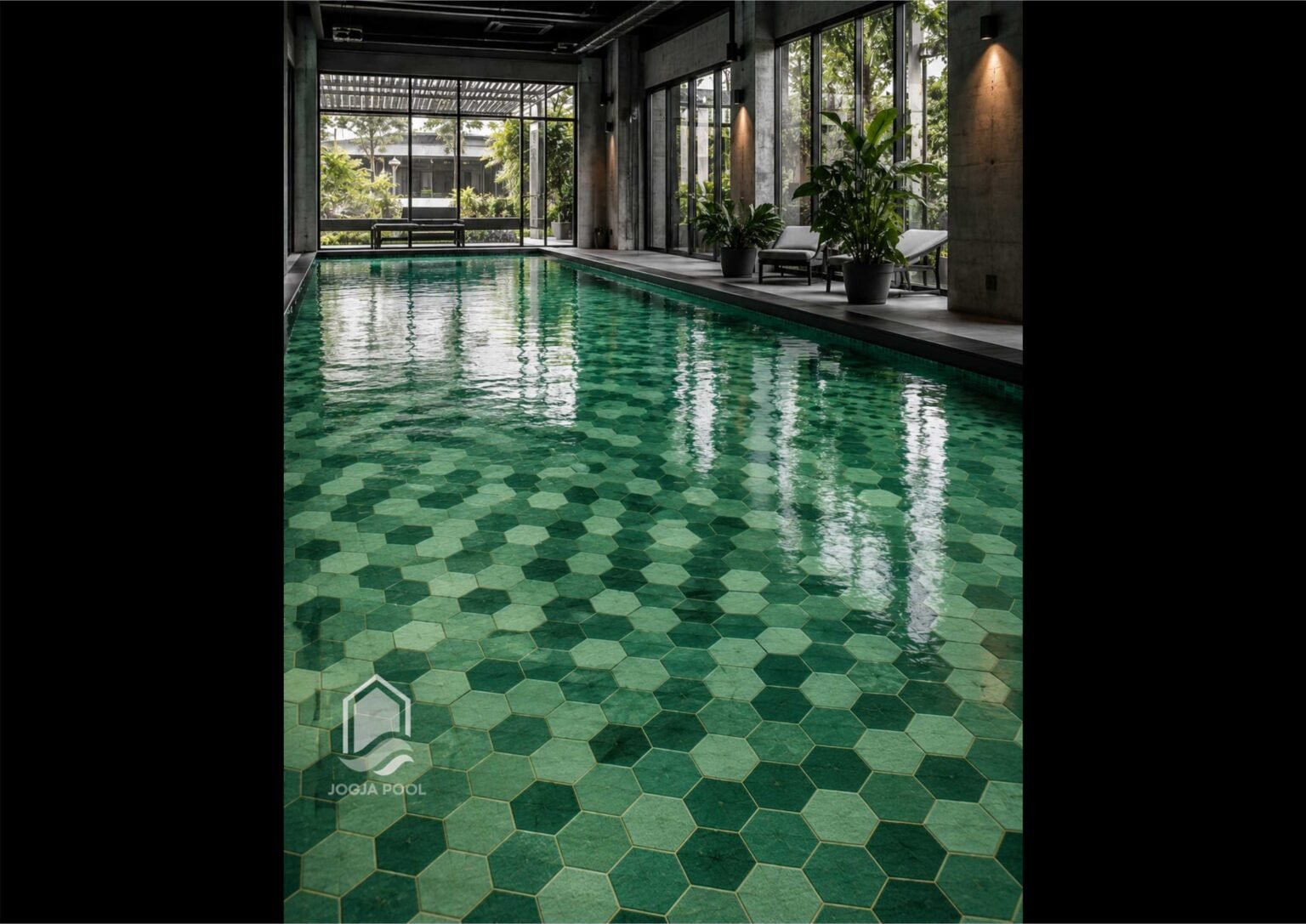 Ide Kolam Renang Keramik Pola