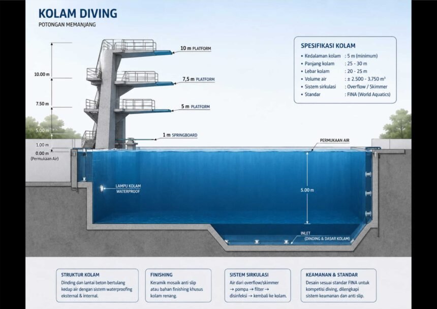 Bisnis Kolam Renang Diving