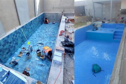 Awas Keramik Pecah di Kolam Renang