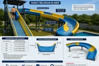 Lebar Slider Waterboom Ideal