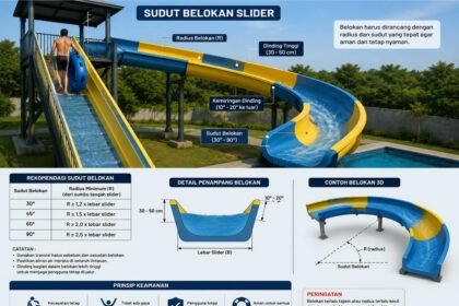 Lebar Slider Waterboom Ideal