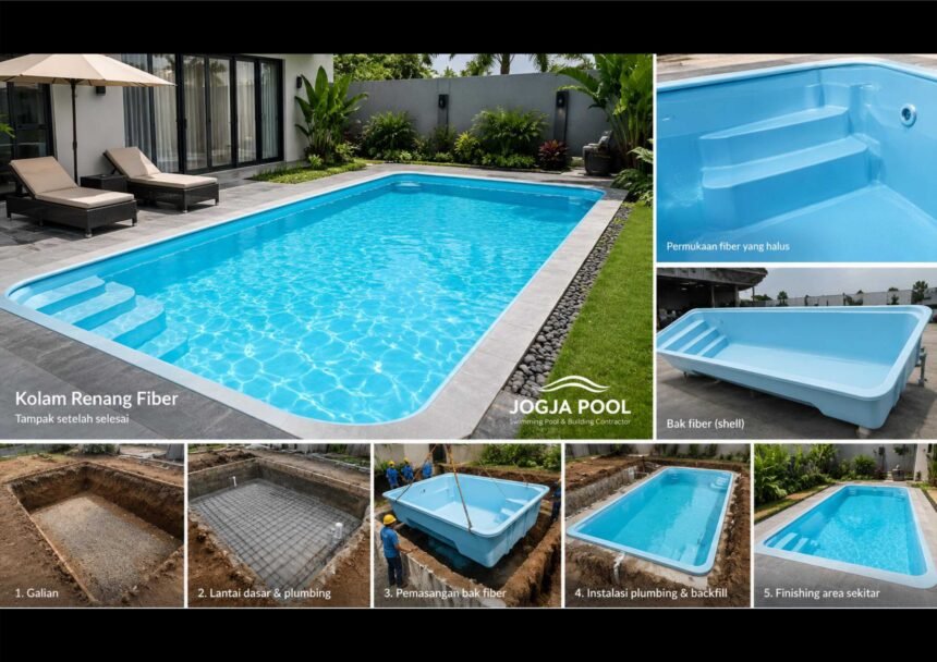 Kolam Renang Fiber